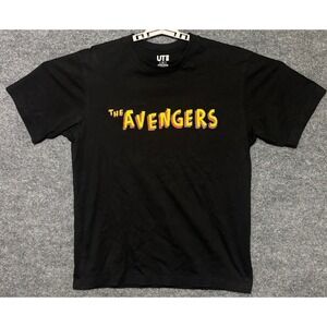 UNIQLO UT Marvel Avengers Jason Polan Graphic T Shirt Black Mens Size Medium